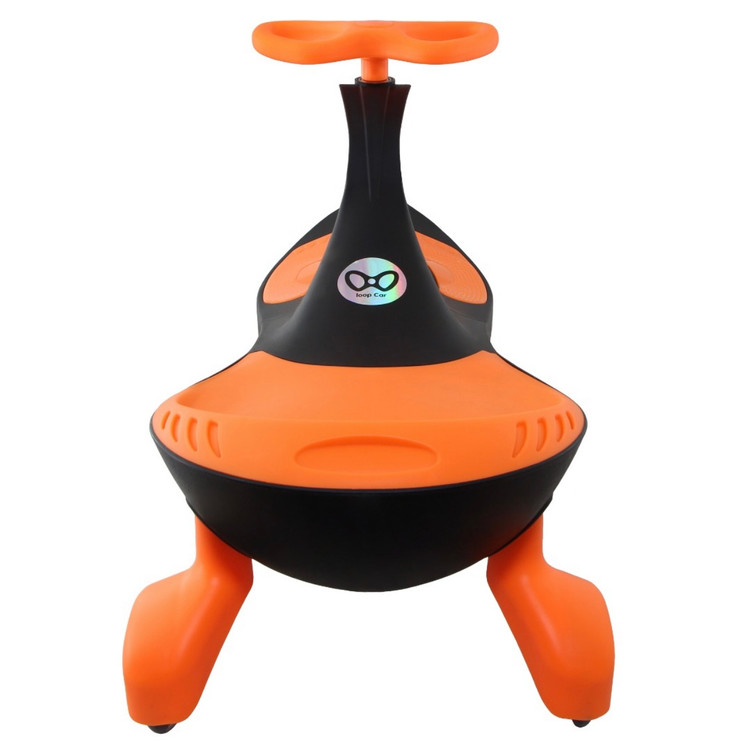سه چرخه لوپ کار مشکی نارنجی چراغدار/ Loopcar LED